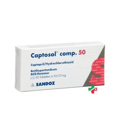 Captosol Comp 50 mg/25 mg 30 tablets - PrimeCare Global